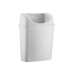  Rulopak Duvara Monte Çöp Kovası 6 Litre (Beyaz)