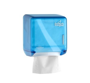 Rulopak Tekçek Tuvalet Kağıdı Dispenseri Mini (T. Mavi)